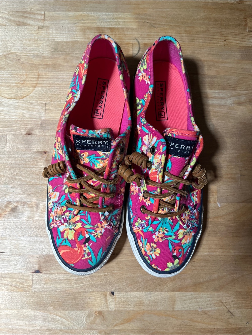 Sperry Women's Multicolor Floral Canvas Sneakers